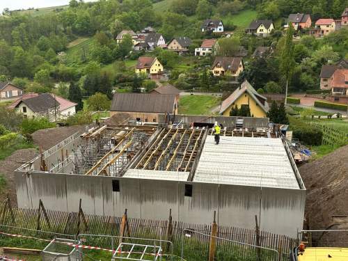 Cave Domaine Bohn - Groupe Seltz - entreprises de construction - Seltz constructions - Dicker - Alsace - TCE - Gros oeuvre