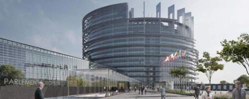 Parlement Européén Louise Weiss -